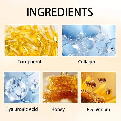 D Crema De Estiramiento Facial Instantánea Bee Vemon, *