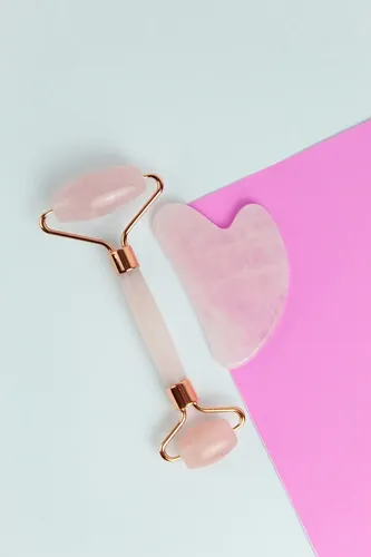 Masajeador Facial Jade Roller Piedra Guasha Importado
