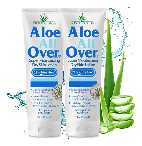 Miracle Of Aloes Aloe En Todo La Loción De Piel Seca Súper