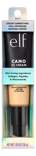 Base de Maquillaje E.L.F. Cosmetics Camo CC Cream con FPS 30, Tono Fair 140 W