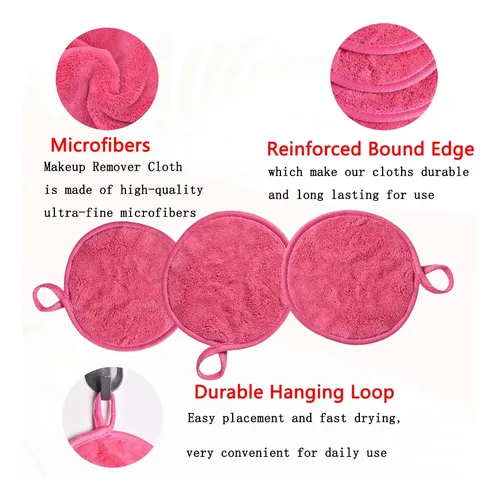 Pads Reutilizables Para Desmaquillar Vicolour 12 Cm Paquete