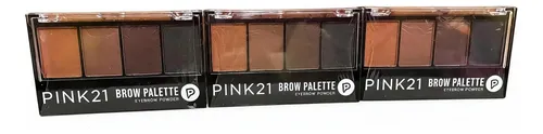 Paleta De Sombras Para Cejas Pink21 Brow Palette