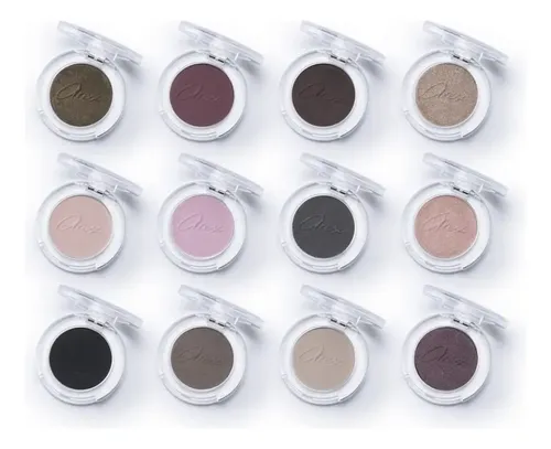 Sombra Compacta Arex Matte Gray Acabado Mate Hipoalergénica