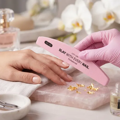Lima Sponge Buffer 100/180 City Girl Para Uñas Esculpidas