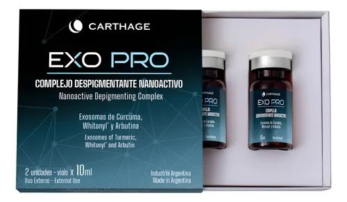 Carthage Exo Pro Exosomas Complejo Despigmentante Nanoactivo Momento De Aplicación Día/noche Tipo De Piel Todo Tipo De Piel