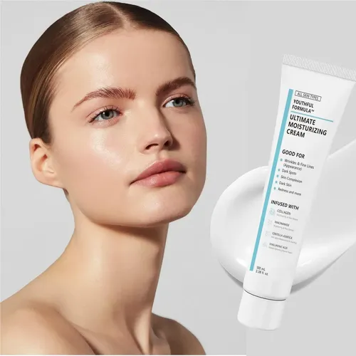 M* 2 Piezas Crema Hidratante Facial Weud Fórmula Juvenil *xl