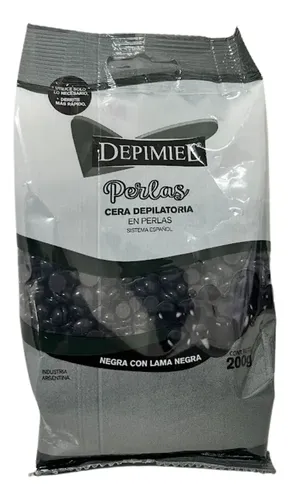 Cera Depilatoria Negra En Perlas Depimiel 200g