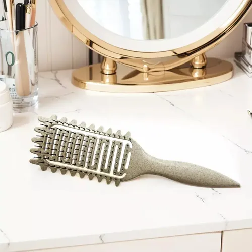 ` Escova For Pentear Cachos, Escova For Pentear O Cabelo// .