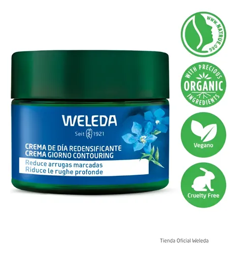 Crema Día Redensificante Genciana Y Edelweiss Weleda 40ml