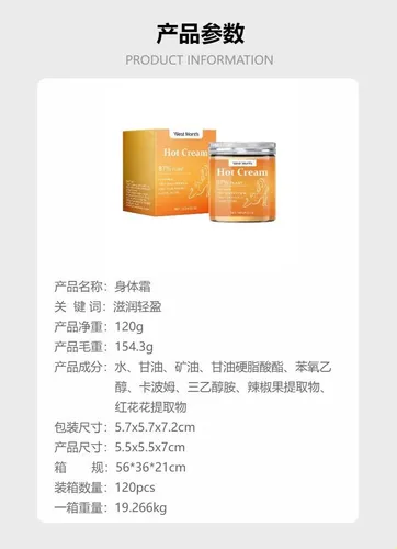 Crema Corporal Para Hidratar, Masajear, Reafirmar Y Adelgali
