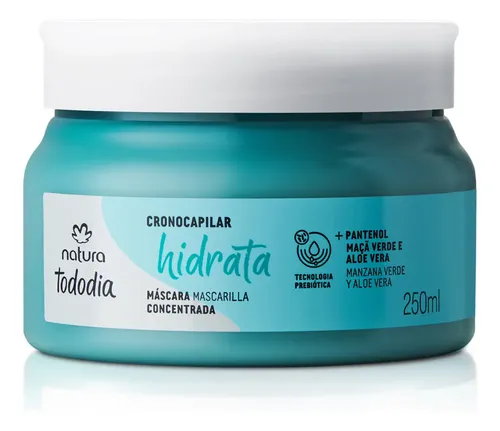 Mascarilla Concentrada Crono Capilar Tododia Hidratación