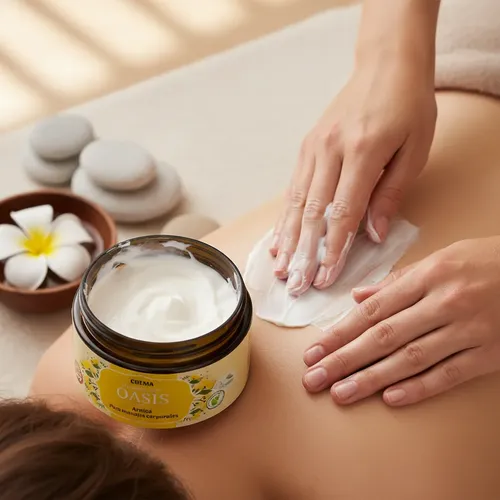 Crema Hierbas Del Oasis Para Masajes Corporales Con Árnica