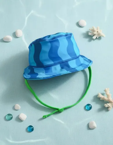 Gorro Infantil Tela Malla Bebe Niño Piluso Con Protección Uv Color Alligator Talle 3