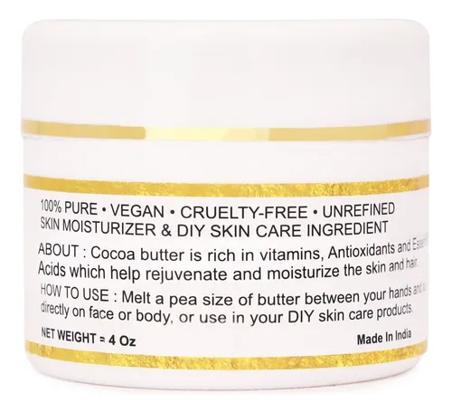 Crema Hidratante Para La Piel Bless International, Manteca D