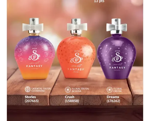 Avon Secret Fantasy Dreams 50ml Spray Eau De Toilette Volumen de la unidad 50 mL