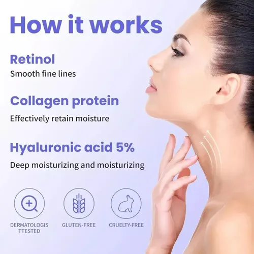 Q. .crema Reafirmante Para El Cuello Crema Y.