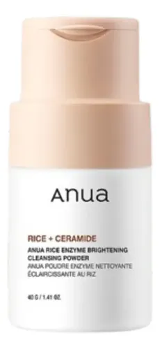 Anua Rice Enzyme Brightening Cleansing Powder 40g – K Beauty Momento De Aplicación Día/noche Tipo De Piel Todo Tipo De Piel