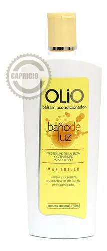Acondicionador Baño De Luz Fortalecedor Olio Cabello X 420ml