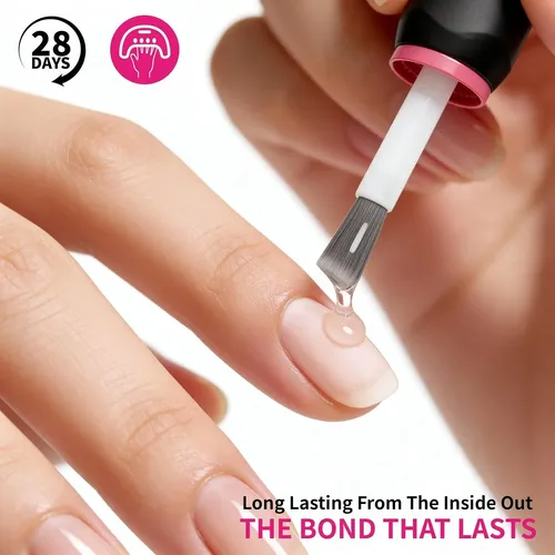 Base Coat Gel Amarimay 15 Ml Para Uñas En Gel