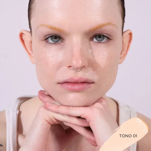 Corrector De Ojeras Regina Cobertura Alta 24hs Inicio Vit E Tono 01