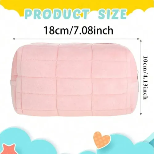 2pz Bolsa Cosmetiquera Maquillaje Lápicera Accesorio Regalo