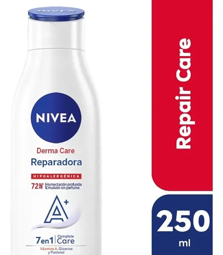 Crema Corporal Nivea Derma Care 7 En 1 Piel Extra Seca 250ml Neutra