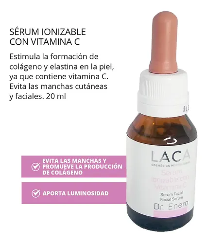 Sérum Ionizable Con Vitamina C Laca Mancha Facial