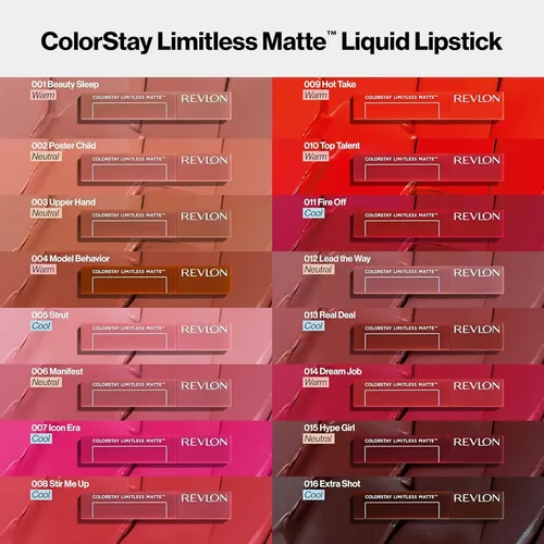 Labial Liquido Cs Limitless Matte Lipstick Tono Real Deal