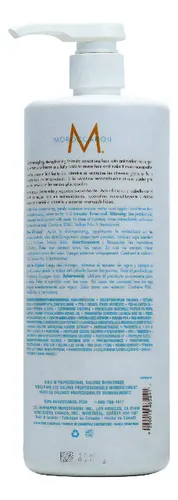 Acondicionador Sin Sulfatos Para Cabello Reparador Hidratante Moroccanoil 1 Litro
