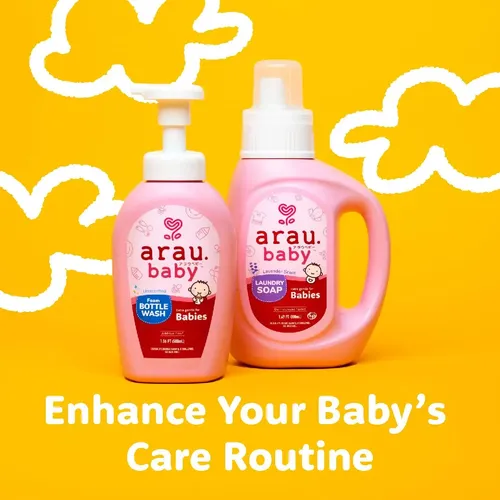 Jabón Corporal En Espuma Arau Baby Gentle Delicate Skin 450