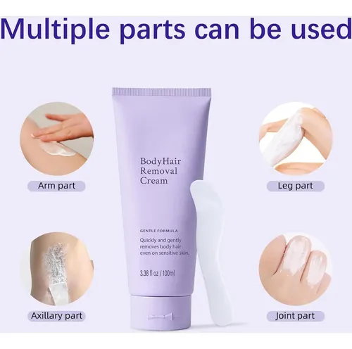 Crema Suave Para Eliminación De Vello Corporal Genérico