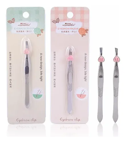 Pinza Para Cejas De Acero Inoxidable, Pinzas Para Depilar Ce