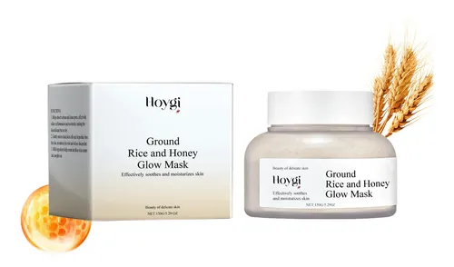 Rice Honey Brightening Mask, Moisturizing And Nourishing