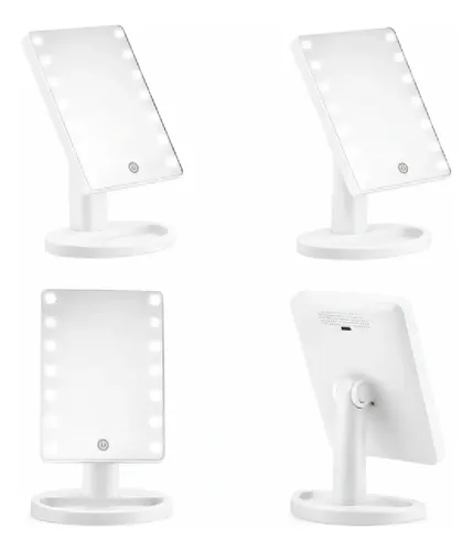 Espejo Con Luz Led Rectangular