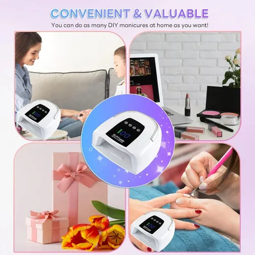 Lámpara Uv/led De Uñas 200w Be Enle S20 Max Inalámbrica