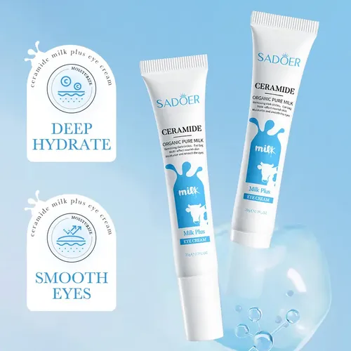 Crema Anticírculos Sadoer, Leche For Ojos, Nutritiva Y Oscu
