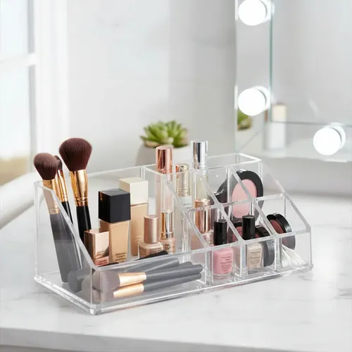 Organizador Maquillaje Acrilico Belleza Porta Cosmeticos
