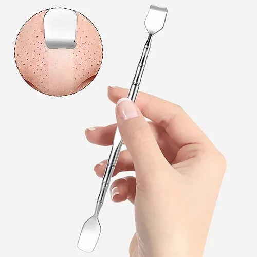 Acero Inoxidable  Herramienta De Doble Cabezal Blackhead