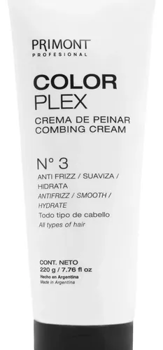 Primont Color Plex Crema De Peinar N°3 Anti Frizz Hidratante