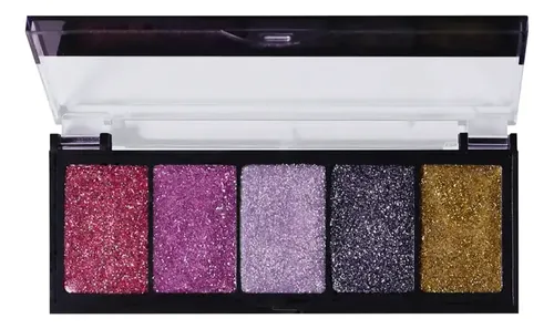 Paleta Quinteto De Sombras Glitter Miss Lary Rekabeautyshop