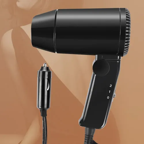 Secador De Pelo For Coche De 12 V: Frío Y Caliente, .