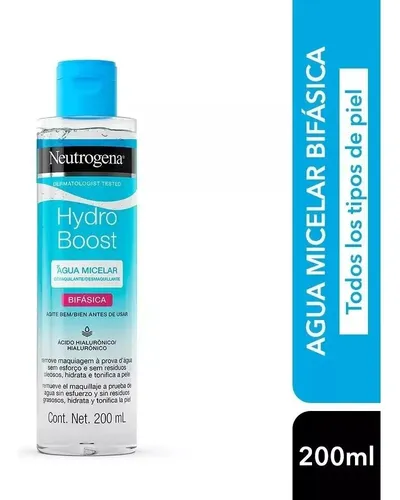 Neutrogena Agua Micelar Hydro Boost Bifásica X 200 Ml