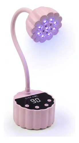 Cabina City Girl Uv Led Inalambrica Soft Gel 6w Flexible