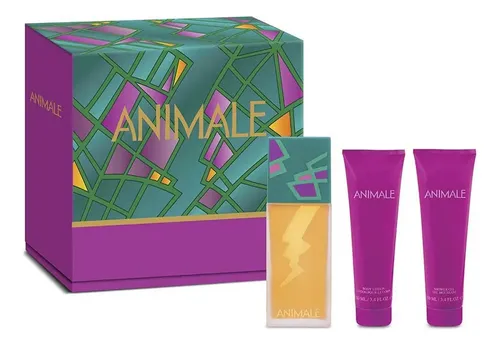 Set Animale 3Pzs 100ml para mujer