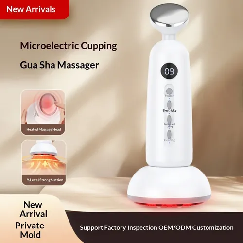 Dispositivo Eléctrico De Belleza Gua Sha Blanco