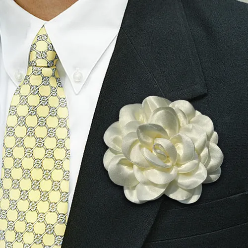 Broche De Flores De Camelia Para Mujer, Pinza De Pelo Grande