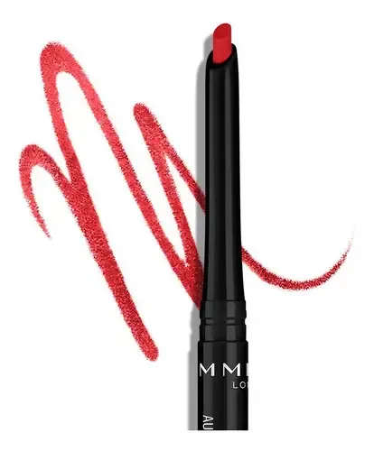 Delineador Labios Rimmel Retráctil Rojo 024 Red Diva