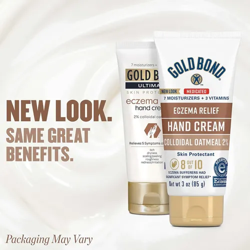 Crema De Manos Gold Bond Medicated Eczema Relief, 3 Oz….