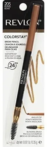 Lápiz De Cejas Revlon Colorstay 205 Rubio, Impermeable 0.6g