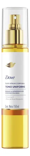 Dove Aceite Corporal Tono Uniforme Aceite de Rosa Mosqueta 150ml